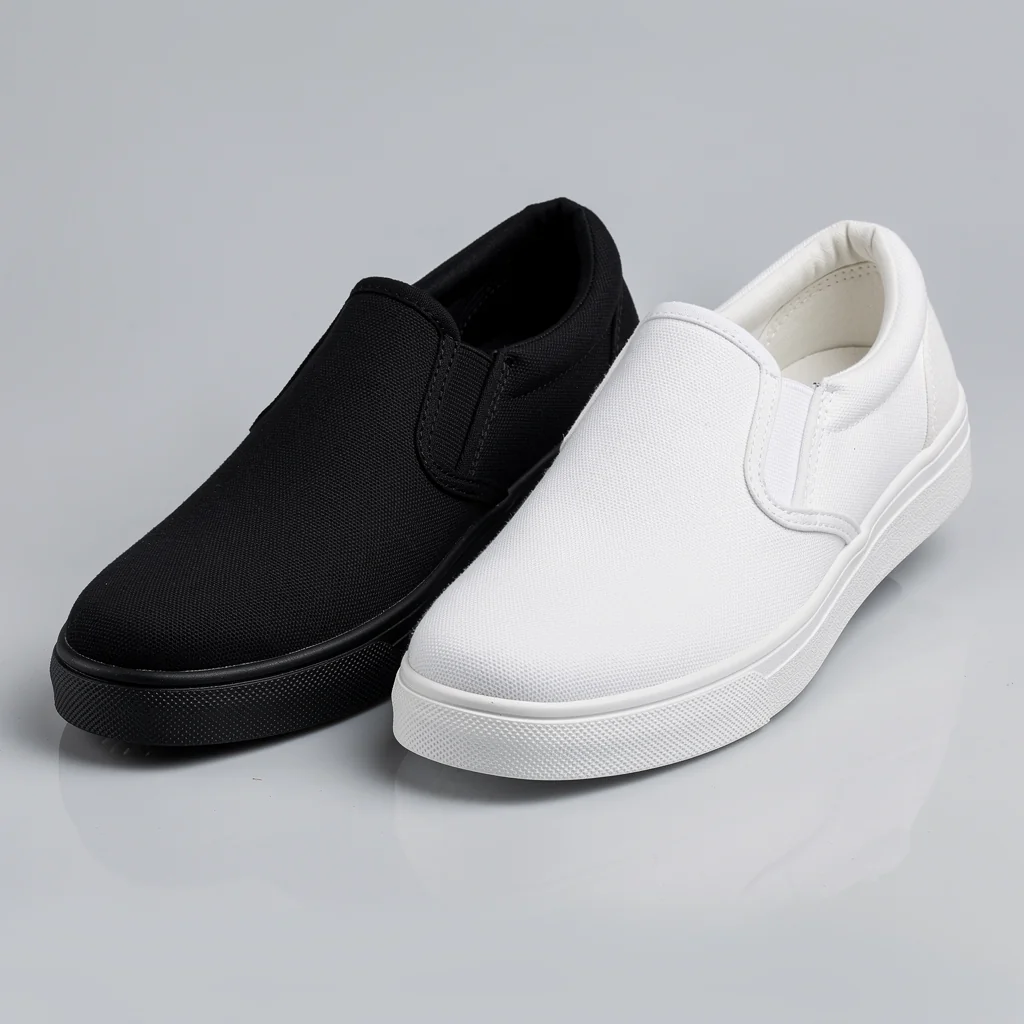 Monochrome Minimalist Slip‑On